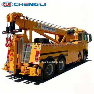 Camion de dépannage lourd Howo 8x4 avec treuil de 80 tonnes, solution ultime pour le récupération de tracteurs et de charges surdimensionnées, à vendre - Product Image 4