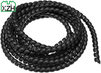 Solución de Cables para TV/PC/USB/Audio, Fundas Espirales de PP, Cubierta Protectora Espiral, Protector de Mangueras Hidráulicas