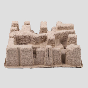 Nhà máy thực hiện phân hủy sinh học đúc bột giấy bao bì tái chế giấy bột bã mía đúc bột giấy khay - Product Image 5