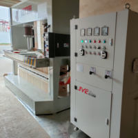 Machine de cintrage à chaud par radiofréquence pour bois massif, certifiée CE, 380V/220V, pression 120T, plan de travail 2500x1250mm