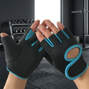 Guantes de Boxeo de Neopreno de Medio Dedo para Adultos, Guantes de Entrenamiento con Soporte para Muñeca para Gimnasio - Product Image 3