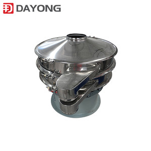 Powder Rotary Vibrating Screen for Food Powder Classifying Filter nut process sieve machine - Product Image 2