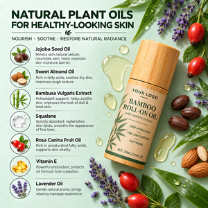 Aceite Reafirmante y Lifting ECO Más Vendido, Nutritivo, Iluminador, Suavizante de Líneas Finas y Arrugas, para Piel Seca y Opaca, con Jojoba y Bambú, en Roll-On - Product Image 4