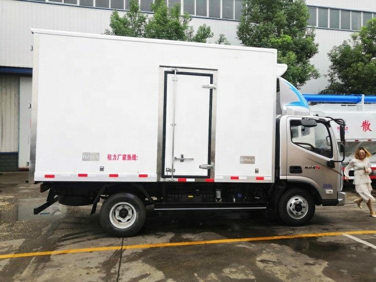 Mini Box Type Foton Mini Box Type Refrigerated Transport Vehicle Euro 5 6 Standard ...