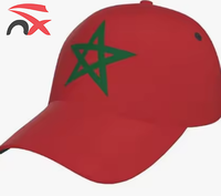 Vente en gros de sweats à capuche de haute qualité, rouge vif et vert, avec drapeau marocain, pour les fans de football, ensemble cadeau