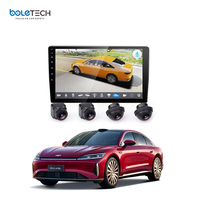 Sistem Kamera Mobil BL-289 Car Play 2+32G 10" HD 3D, Kamera 360, Sistem Pandangan Burung, Kamera Depan Belakang Kiri Kanan untuk Radio Mobil Android