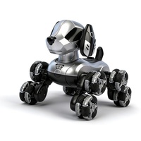 Nouvelle voiture télécommandée robot chien électrique en plastique, contrôlée par application, avec portée de 50 m, pour utilisation intérieure et extérieure, pour garçons
