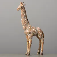 Indian Resin Giraffe Sculpture, Animal Figurine