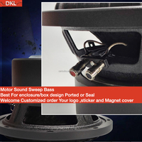 Autoradio 8 pouces Active Passive Ported Bass Subs RMS 500W Strong Speaker 8 "1000W Peak SPL Car Subwoofer