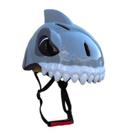 Casque de vélo pour enfants avec dessins animés d'animaux 3D, taille réglable, casque de sécurité pour enfants