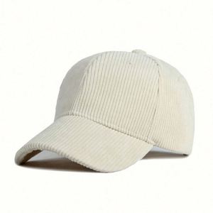 Casquette de baseball unisexe en velours côtelé de haute qualité, en gros, en stock, avec logo personnalisé, motif commun, 6 panneaux, pour l'extérieur - Product Image 4
