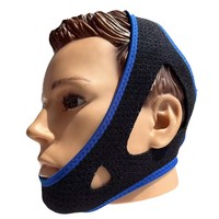 Vente chaude de haute qualité arrêter de ronfler mentonnière respirante Anti ronflement mâchoire ceinture soutien du sommeil orthèse de cou réglable pour le ronflement