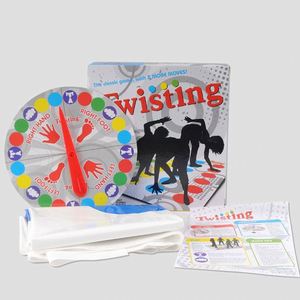 Jouet interactif d'intérieur et d'extérieur personnalisé Twister : Jeu amusant pour tordre le corps, idéal pour les enfants et les adultes - Product Image 2