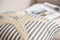 Housse de coussin brodée étoile de qualité supérieure en gros, housses de coussin rayées, fabrication sur mesure, housses de coussin douces, décoration intérieure