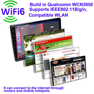 Autoradio Android 8 cœurs Qualcomm, écran IPS 4+64G, CarPlay/Android Auto, GPS, WiFi, FM, DSP, ventilateur de refroidissement - Product Image 4