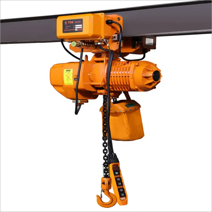 Hot salemobile lifting machine lifting remote control high quality quiet 3 ton 5 ton 4.5t cranes workshop electric chain hoist
