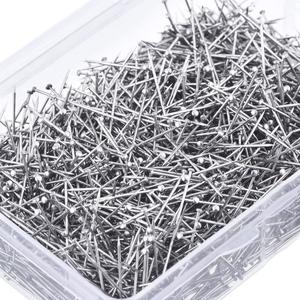 Staal Platte Rechte Hoofd <span class=keywords><strong>Pins</strong></span> Naaister <span class=keywords><strong>Pins</strong></span> Voor Naaien Ambachten Quilten