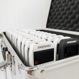 Microphone émetteur et récepteur combiné équipement de traduction <span class=keywords><strong>voyage</strong></span> Portable sans fil Audio <span class=keywords><strong>Guide</strong></span> <span class=keywords><strong>touristique</strong></span> système pour église - Product Image 5