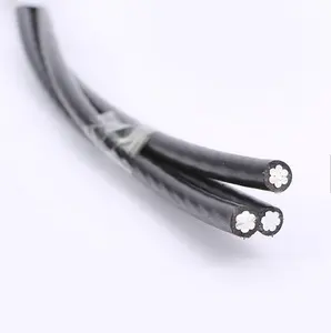 3x25mm2 ABC cable for overhead line aluminum conductor XLPE or PE Insulation