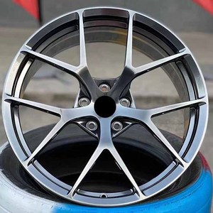 Ruedas de coche forjadas: Forja de doce <span class=keywords><strong>mil</strong></span> toneladas de <span class=keywords><strong>un</strong></span> solo bloque, forja hueca, ruedas de alto rendimiento, ligeras, menos de 8 kg - Product Image 2