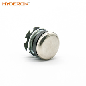 Herrajes para Patas de Muebles Hyderon, Tubo Redondo sin Recubrimiento, Pie Microajustable de Acero, Diseño Industrial, Fácil Instalación - Product Image 3
