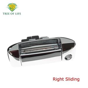 Manija de puerta corredera derecha Tree Of Life para Toyota Hiace, pieza de repuesto de plástico plateado 69240-26080 69240-26090 - Product Image 4