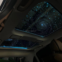 Lampe d'ambiance intérieure universelle 12V 0.2W LED pour toit ouvrant panoramique de voiture, effet ciel étoilé, film étoilé, modification