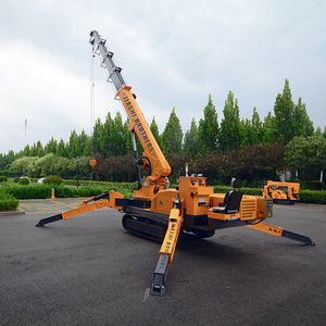 Nouvelle mini <span class=keywords><strong>grue</strong></span> araignée sur chenilles de 5 tonnes, 17 m, 15 m, montée sur <span class=keywords><strong>camion</strong></span>, avec alimentation électrique/essence/diesel, économie d'énergie, meilleur prix - Product Image 3