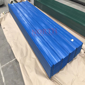 Tôles de toiture en métal ondulé galvanisé prépeintes DX51D PPGI, calibre 20, tôles de toiture en acier revêtu de couleur, <span class=keywords><strong>prix</strong></span> direct usine - Product Image 5