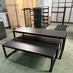 Abbigliamento sportivo <span class=keywords><strong>Costume</strong></span> commerciale T Shirt abbigliamento al dettaglio negozi di abbigliamento espositore Stand porta attrezzi in metallo - Product Image 4