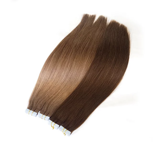 Extensiones de Cabello Humano Virgen Remy de Calidad Mayorista Jasmine Beauty, con Cutícula Alineada, Doble Cinta Adhesiva, Estilo Liso - Product Image 6