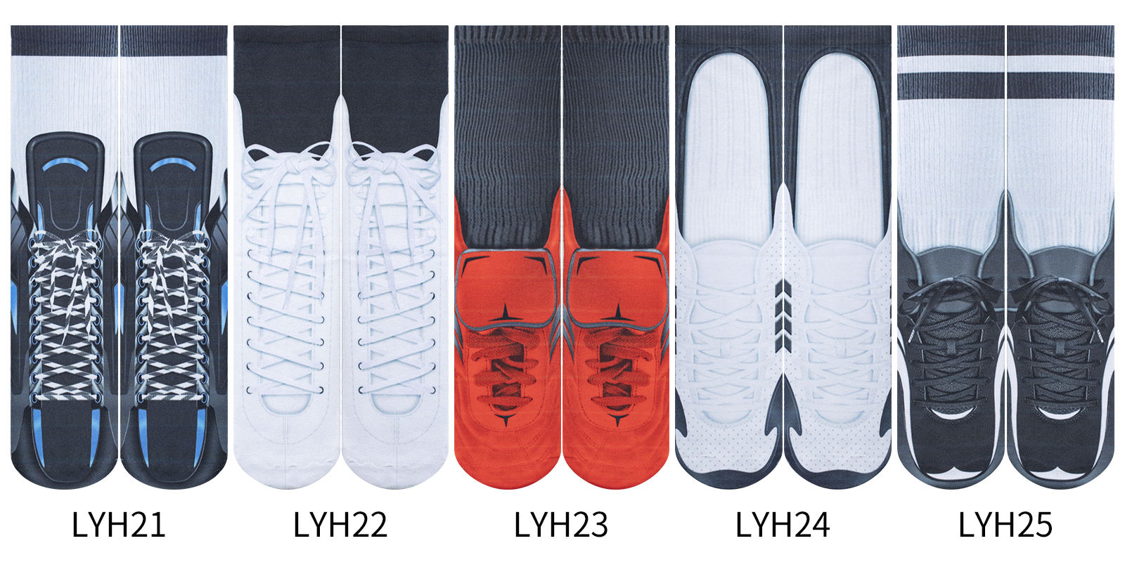 Chaussures Chaussettes Motif