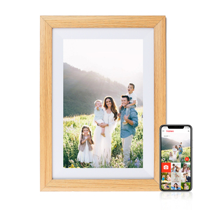 Mother's Day Gift Solid Wood Smart <strong>Picture</strong> <strong>Frame</strong> 10 .1/15.6 Inch Touch Screen Android WiFi Digital <strong>Photo</strong> <strong>Frame</strong> - Product Image 1