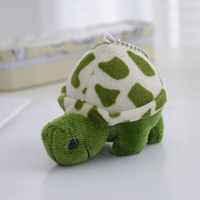 Jolie Peluche Tortue de Dessin Animé 10cm, Pendentif Porte-clés Tortue Marine, Breloque de Sac, Ornement de Cartable pour Hommes