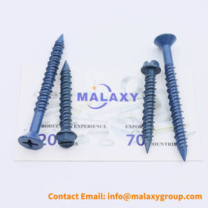 Tornillo de Anclaje de Acero al Carbono MALAXY, Cabeza Plana, Resistente, Galvanizado, para Anclaje en Bloques de Mampostería - Product Image 4