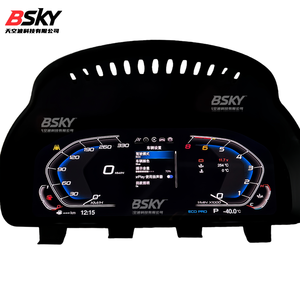 Panel de Instrumentos con Velocímetro LCD de 12.3 Pulgadas para <span class=keywords><strong>BMW</strong></span> Serie 5 <span class=keywords><strong>GT</strong></span> F07 F10 F11 F18 X3 F25 X4 F26 X5 F15 X6 F16 LINUX - Product Image 3