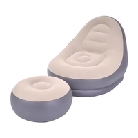 Canapé Gonflable Portable Étanche Prix Usine pour Dormir et Se Détendre en Extérieur (Camping, Parc, Plage, Jardin)