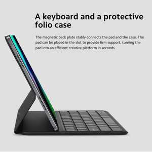 Para Original caliente <span class=keywords><strong>xiaomi</strong></span> <span class=keywords><strong>Pad</strong></span> <span class=keywords><strong>6</strong></span> <span class=keywords><strong>6</strong></span> Pro teclado PU cuero a prueba de golpes <span class=keywords><strong>funda</strong></span> protectora impermeable para Mi <span class=keywords><strong>Pad</strong></span> <span class=keywords><strong>6</strong></span> <span class=keywords><strong>6</strong></span> Pro - Product Image 3