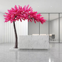 Árbol de Flores de Cerezo Sakura Artificial de Tamaño Real para Bricolaje, de Fabricante Profesional para Decoración del Hogar en Bodas y Navidad