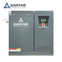 Compresseur d'air à spirale sans huile GiantAir 7,5 kW 30 bars 10 CV 20 CV 4500 PSI 500 L Nouveau moteur 11 kW 12 bars 15 bars 16 bars