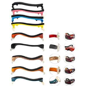 Soporte de Hombro Ajustable para <span class=keywords><strong>Violín</strong></span> 4/4, 3/4, 1/2, 1/4 y 1/8, Almohadilla de Esponja para <span class=keywords><strong>Violín</strong></span>, Material ABS, Nylon, Madera, Fibra de Carbono, Estilo Germánico - Product Image 1