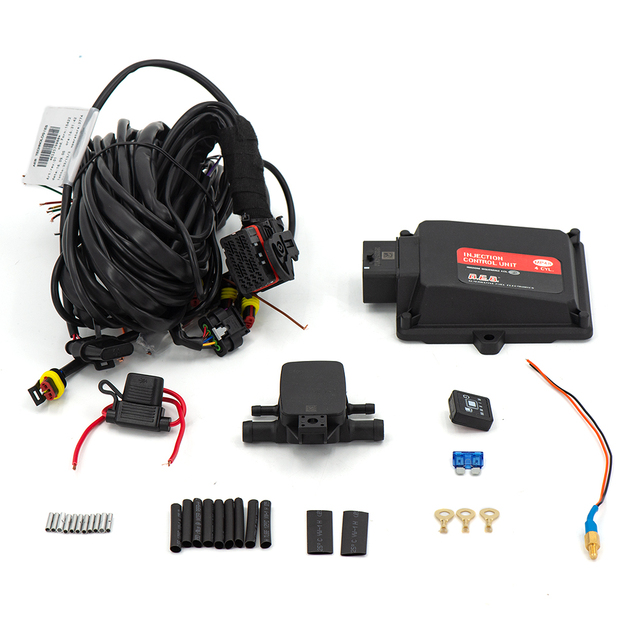 Universal Black 4-cylinder MP48 Gas ECU Kits Fur RC LPG CNG Conversion Kit Fur Autos Stabil Und Langlebig GPL GNC