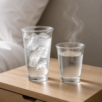 Vente en gros de tasses à lait en verre réutilisables, tasses à café en verre à paroi simple avec impression mignonne