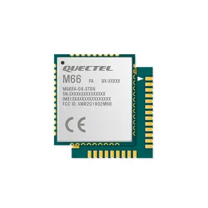 Quectel 2G מודול M66 קטן במיוחד Quad-band GSM מודול GPS מודול המבוסס על האחרון 2G שבבים עם חבילת LCC