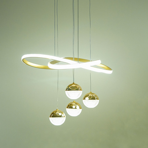 Mặt Dây chuyền Acrylic đèn cho phòng khách sang trọng phòng ăn ánh sáng pha lê trang trí đèn chùm - Product Image 4