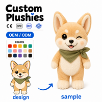 Mascotte d'éléphant en peluche super douce de haute qualité, personnalisable, avec rembourrage en coton PP, tailles sur mesure