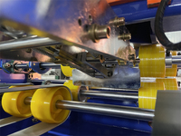 Machine semi-automatique à coudre les agrafes Agrafeuse de boîtes en carton Cloueuse
