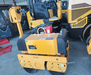 09Ton Mini Double Tambour Road Roller 6009e Modèle Parfait Pour L'asphalte De La Chaussée Et Le Travail De Compactage De Petite Zone En Stock - Product Image 4