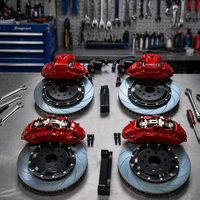 Kit Rem Besar V6 Baru Chevrolet Corvette C7/C8 Silverado 1500 untuk CT5/CT4-V Kaliper Rem Otomatis Aluminium Depan 6 Piston Belakang