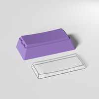 DIY Detachable Transparent Keyboard PC PBT Material Blank Profile 2u R4 Cherry Keycaps